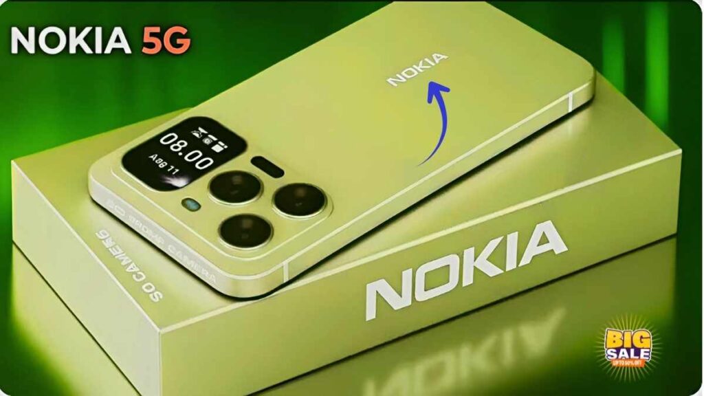 Nokia 1100 5G 2026 Launch 520MP Camera 7500mAh Battery at Just ₹9,998