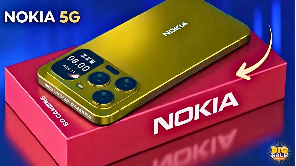 Nokia 1100 5G 2026 Edition 520MP Camera Big Battery and Affordable ₹9,998 Price